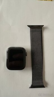 Apple watch 9 45mm grafite ocelové se safírovým sklíčkem