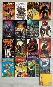 Prodám komiksy po 100,- za kus.