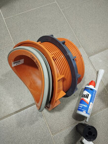 Fabekun, odbočka z kameniny DN 300 na KG 160