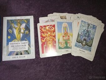 THOTHŮV TAROT-CROWLEY TAROTOVÉ KARTY