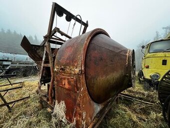 míchačka na beton, funkční