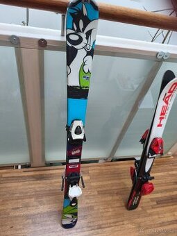 Prodám dětské lyže TECNOPRO Length 110 cm s orig. vázáním