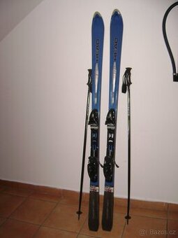 Lyže + lyžařské hole