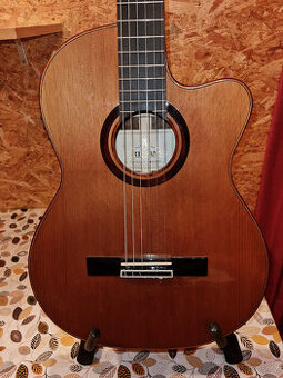 kytara ortega artesano nuevo rojo cur