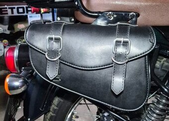 Kožené boční brašny