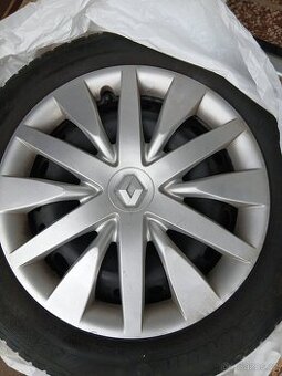 Disky originál sada + poklice 16' Renault - 1