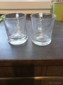 Broušené sklenice s motivem