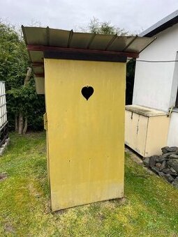 Oplechovaná kadibudka/suchý záchod