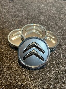 Středové krytky Citroen 60mm šedé