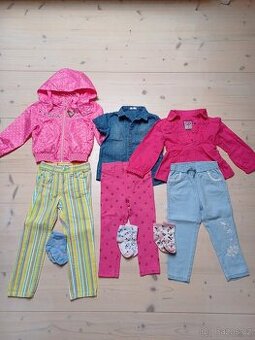 Letní bunda, kalhoty, košile 86 - 92