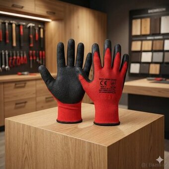 Pracovní rukavice pogumované