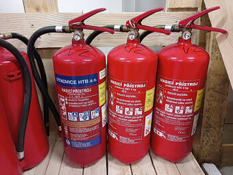 Hasící přístroj práškový ABC 6kg