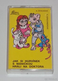 MC kazeta Jak si Hurvínek s Máničkou hráli na doktora