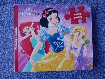 Puzzle Disney princezny v knížce
