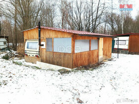 Prodej, karavan s dřevěnou přístavbou, Hradec u Kadaně - 1