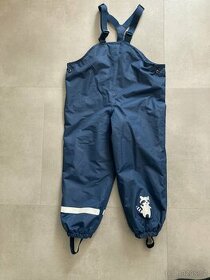 Tchibo kalhoty do deště zateplené 110/116 - 1