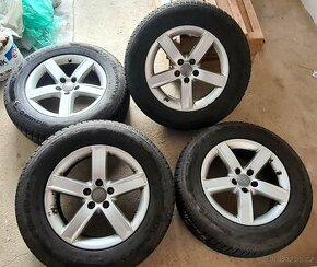 Orig Alu kola Audi a nové zimní pneu 235/65 R17