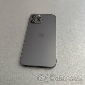 iPhone 12 Pro Max 128GB šedý, pěkný stav, 12 měsíců záruka