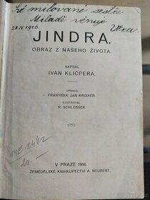 Kniha Jindra-Ivan Klicpera