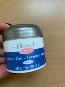 IBD Builder Gel na prodloužení nehtů bílý nové