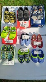 Dětské boty -NIKE,PUMA,FILA,BAŤA,batůžek STAR WARS