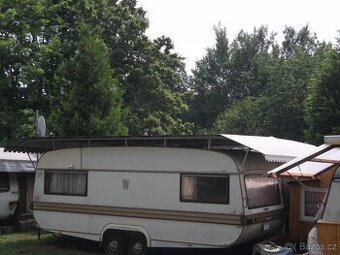Střecha na karavan+stan Mobilni pristresek. Beroun