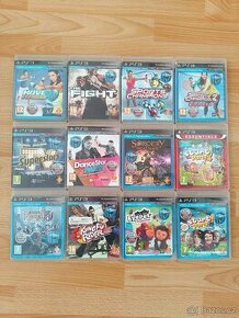 PS3 hry na pohybové ovládání Move / PlayStation 3