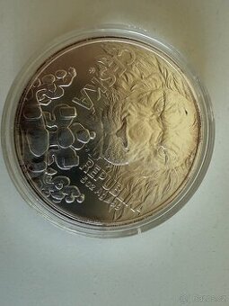 5 OZ Ag 999 Český lev 2023