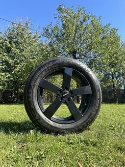 Alu kola Dezent TD Dark Black ,5x112,7.5x18,ET38-TOP STAV