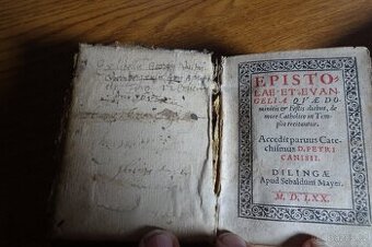 vzacne historicke epištoly 16 stoleti