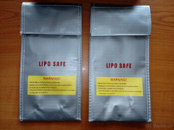 ochranný obal pro lithiové baterie LIPO-SAFE (20x10cm)