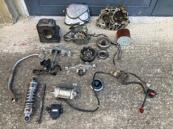 Honda rebel 125 - stator, rotor, spojka