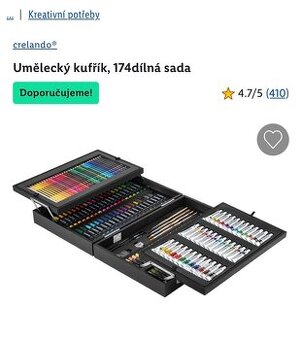 Kreativní 174 dílna sada na malovani - 1