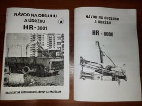 Návod HR 8000 a HR 3001