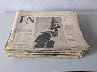 Literární noviny - ročník XV a XVI 1966 a 1967