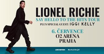 LIONEL RICHIE 6.července- 2 lístky