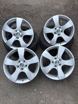 Alu disky r17 5x112 Škoda pegasus