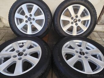 ALU 5x112 r16 BORBET + 215/60/16 ZIMNÍ - PĚKNÁ SADA