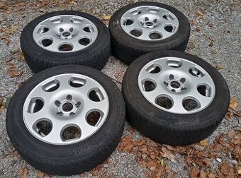Alu kola Audi 7x16 5x112 se zimními pneu 205/55 R16