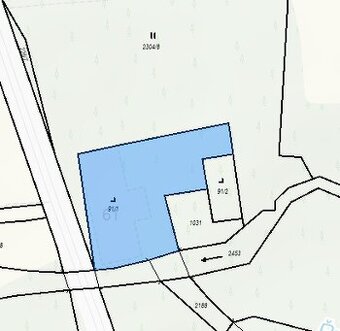 Stavební parcela, zbořeniště v k.ú. Krásný Les u Frýdlantu