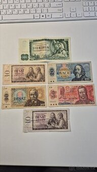 ČSSR státovky, konvolut