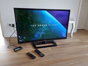 42" LED TV LG 42LS570S + DVB-T2 set-top box Emos EM190-S