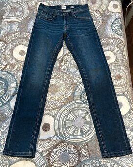 Džíny Mustang Oregon Tapered K - 29/34 - Tmavě modré