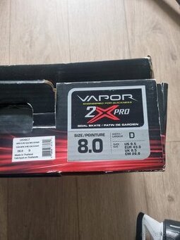 Brankářské brusle Bauer 2x pro velikost 8D - top stav