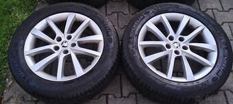 235/55 R18 Kodiaq zimní kola 5x112