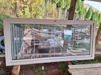 Plastová okna 5x a balkonové dveře s rámy