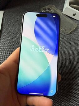 IPhone 15 Pro, 256 GB, záruka