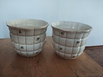 Starožitný keramické květináče Ditmar Urbach