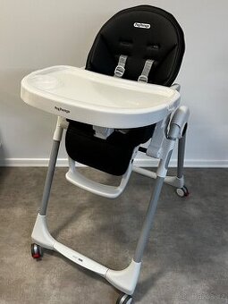 Dětská židlička Peg Perego Prima Pappa Follow me černá