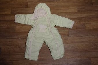 Zimní dětská kombinéza s beránkem vel.74 - NOVÁ